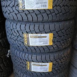 Set De Llantas Nuevas 35 12.50 22 APLUS AT 