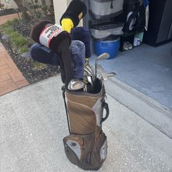 Golf Clubs & Bag