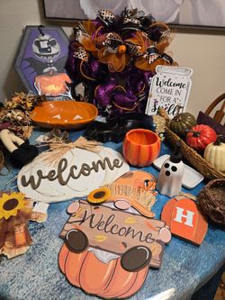 Halloween Fall Décor Bundle Lot