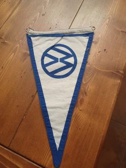 VINTAGE Vdub Pennant Style Flag