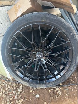 Rims with tires