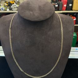 14KT Diamond Cut Cuban Chain 28991-1