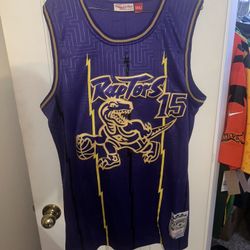 Mitchell & Ness Vince Carter purple Toronto Raptors jersey Size XL