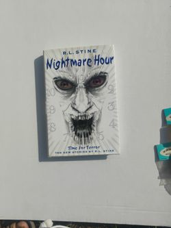 R. L Stine Nightmare Hour Book Harper Collins First Edition