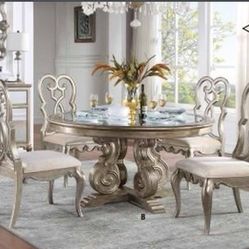 Brand New 5PC Champagne Dining Set