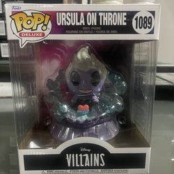 FUNKO POP! DELUXE: Disney Villains: Ursula on Throne [New Toy] Vinyl Figure