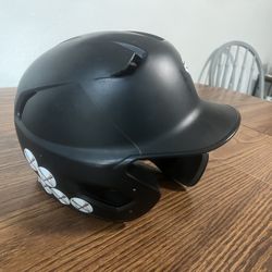 easton baseball helmet...