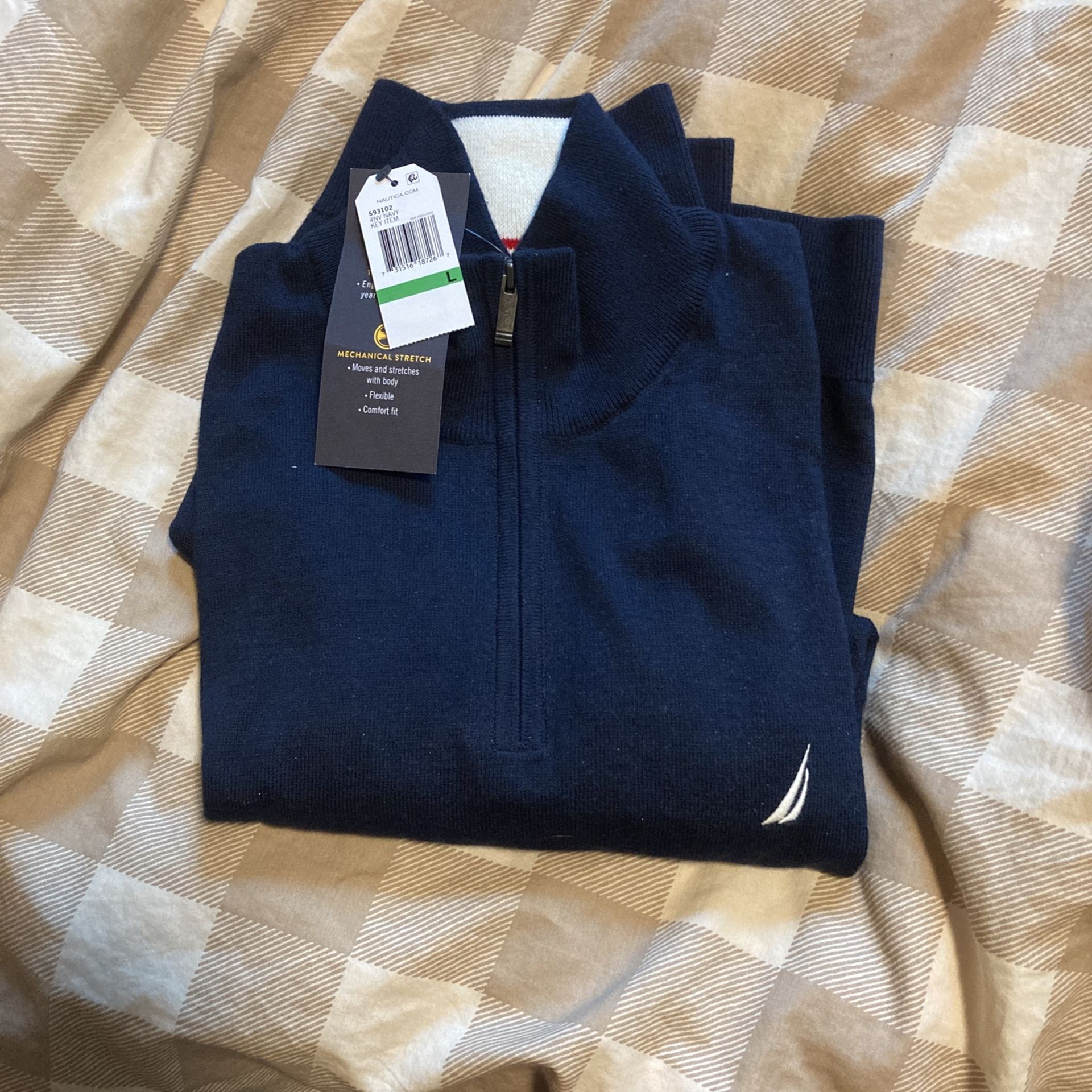 Mens Nautica Sweater Large