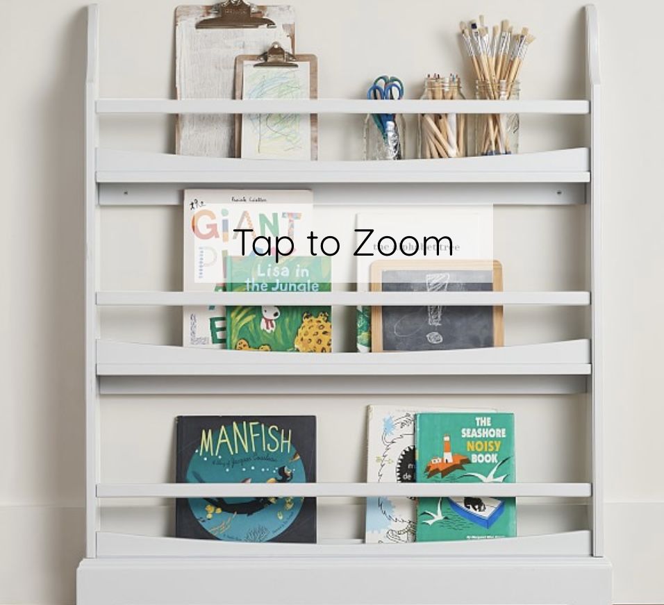 White Bookcase From Pottery Barn Kids 