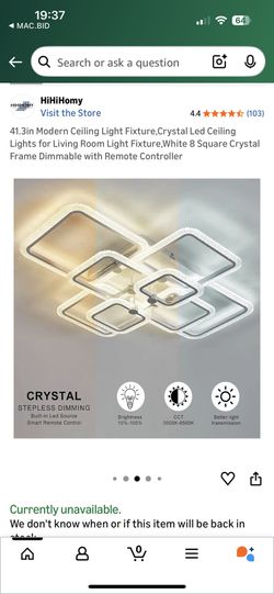 Chandelier Light fixture Decorations 