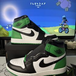 Jordan 1 Luck Green