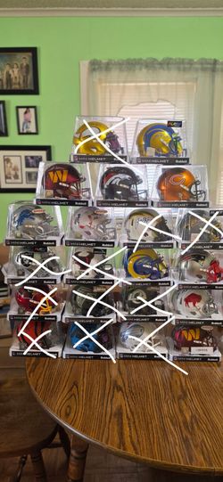 Mini Football Helmets