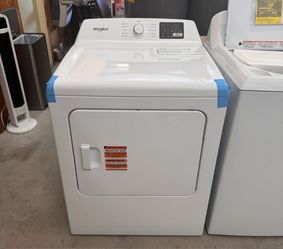 Whirlpool 7.0 cu. ft. Vented Front Load Electric Dryer in White with Adaptive Dry