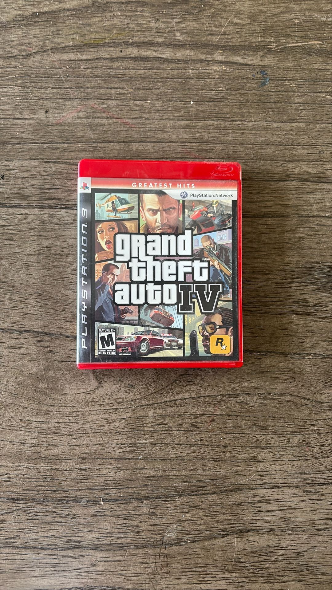 (PS3) Grand Theft Auto IV CIB Clean Disc