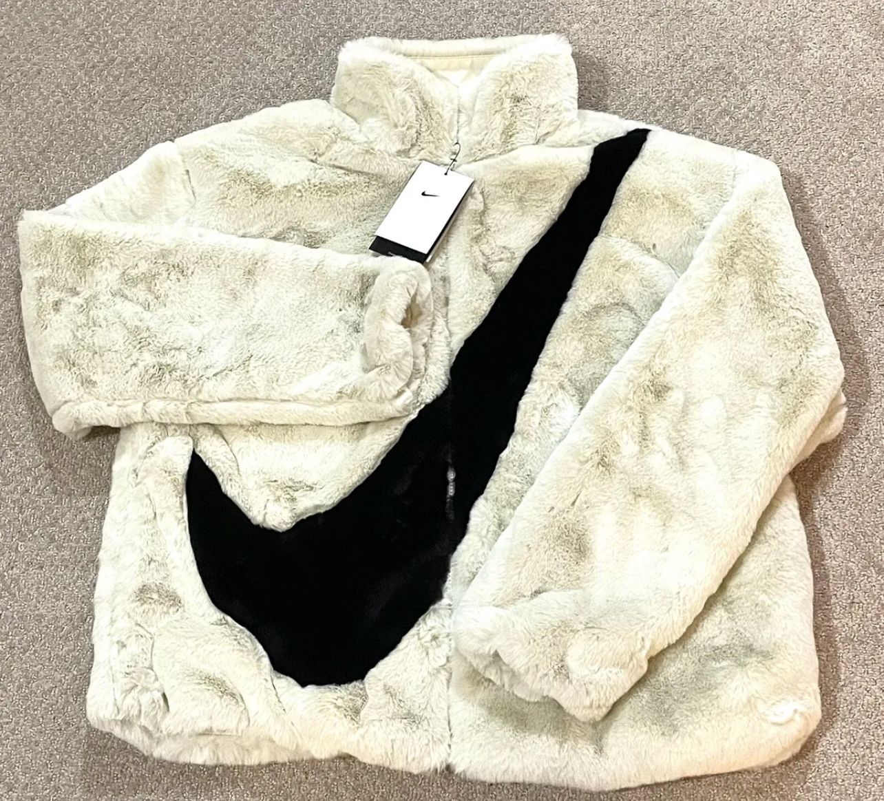 Sherpa Nike Jacket Oversized