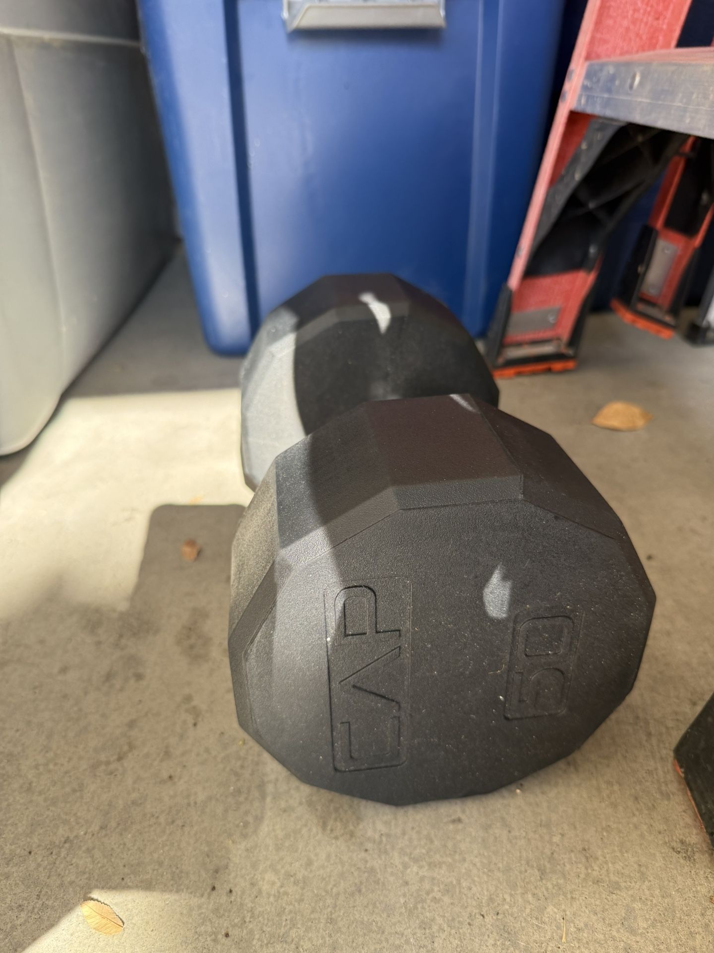 Dumbbell Rubber - 50 Lbs 