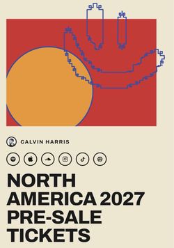 Calvin Harris SD 05/21 Show Tix