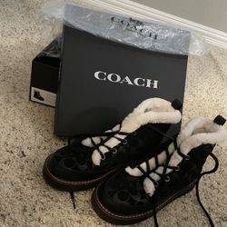 Coach Winter Boots  Size 6.5B