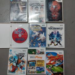 Wii Games 5 Dollars Each 