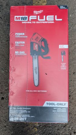 Milwaukee M18 FUEL 14" Top Handle Chainsaw Tool Only