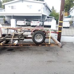 Home Built Single Axel Trailer For Sale 