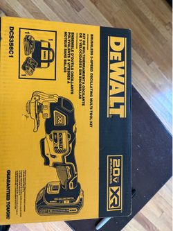 Dewalt oscillating multi-tool