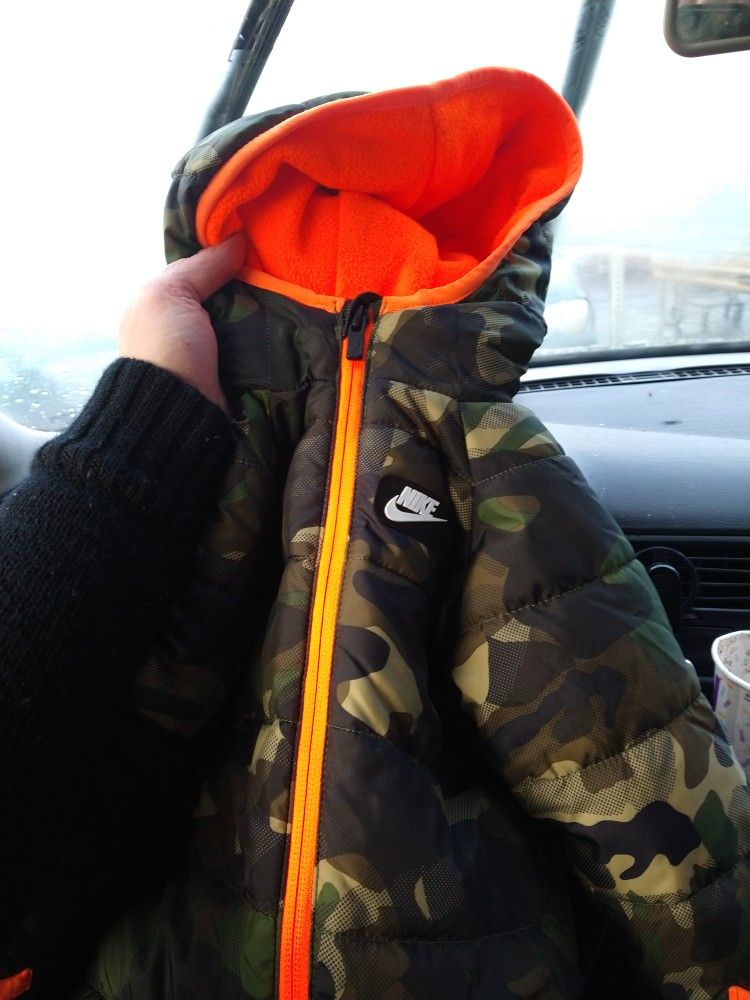 two 6 month boy snow suit Levi & nike