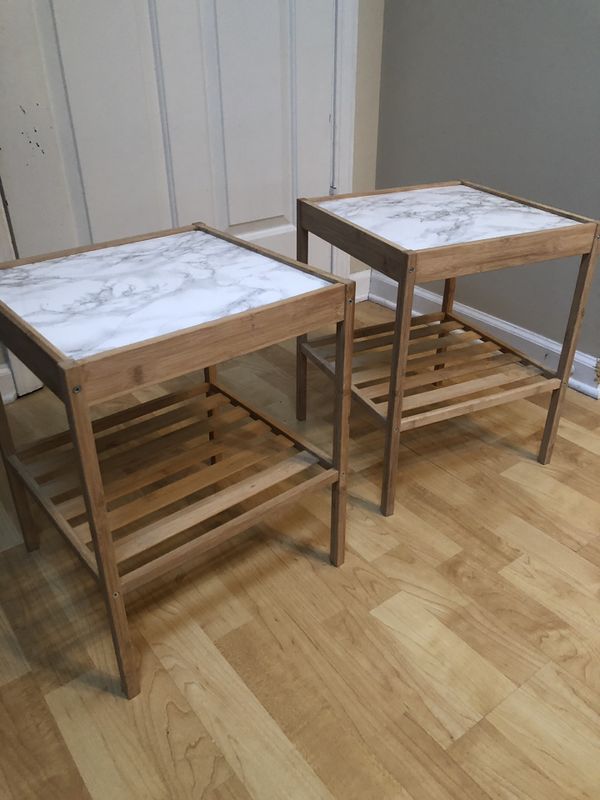 Ikea Bamboo Nightstands Nesna For In Carrollton Tx Offerup Ikea Bamboo Nightstands Nesna