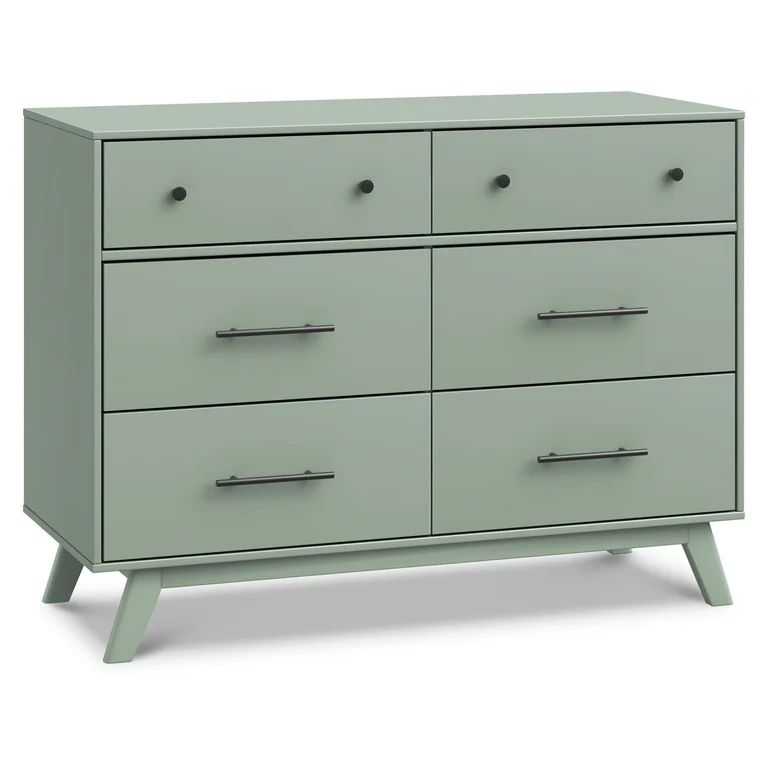 Davinci Otto 6 Drawer Dresser Light Sage Green - www.rajagirimanappuram.com