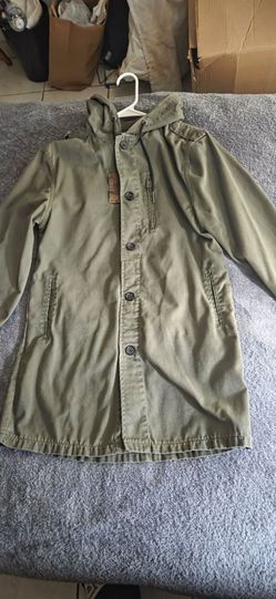 Military Style Parka Jacket