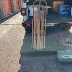 Vintage Snow Sled