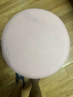 Pink stool