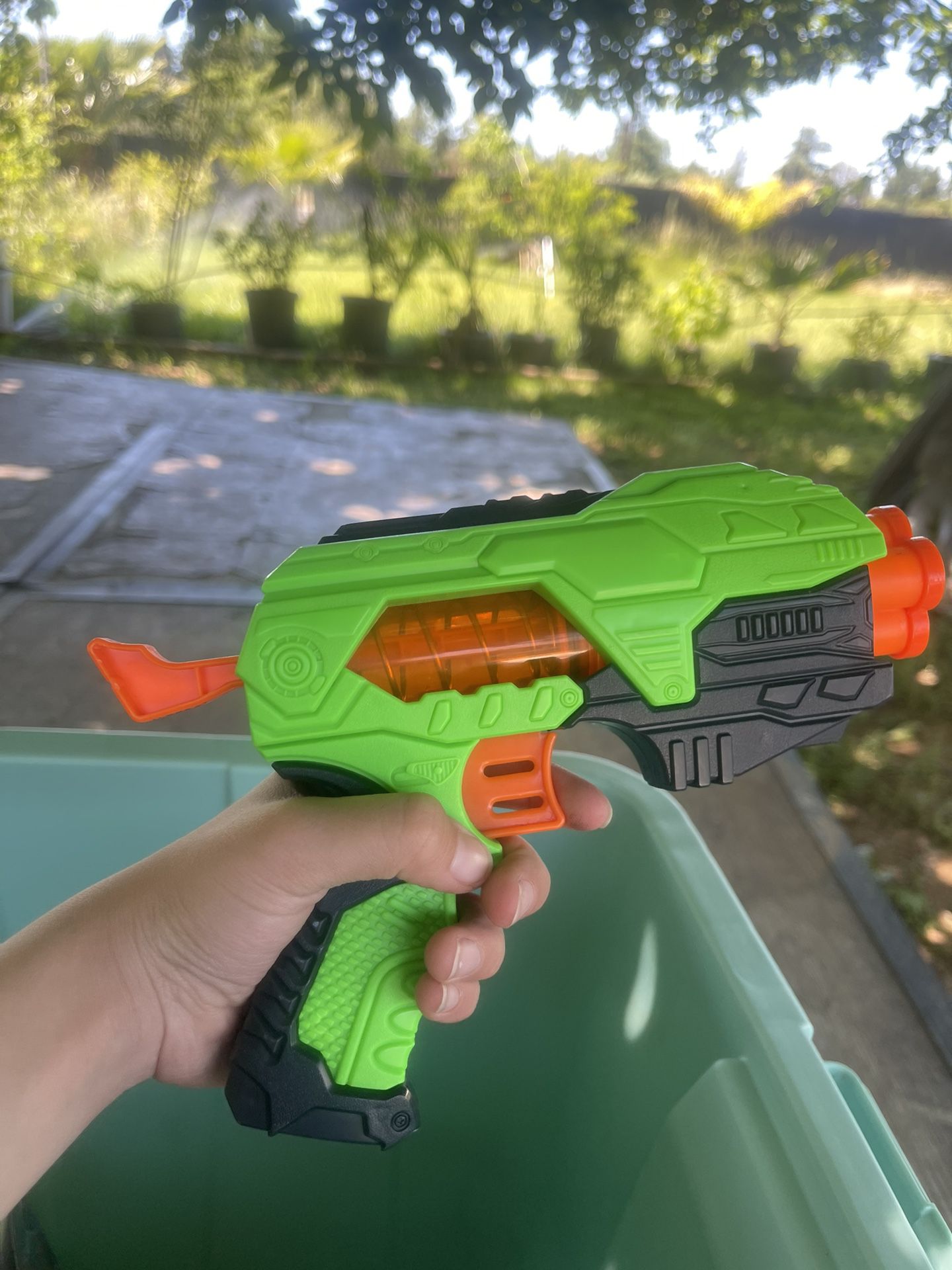 Green Nerf Gun Small