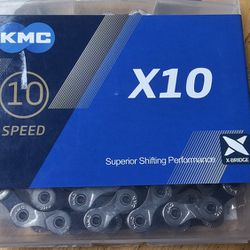 KMC 10-Speed Bicycle Chain 