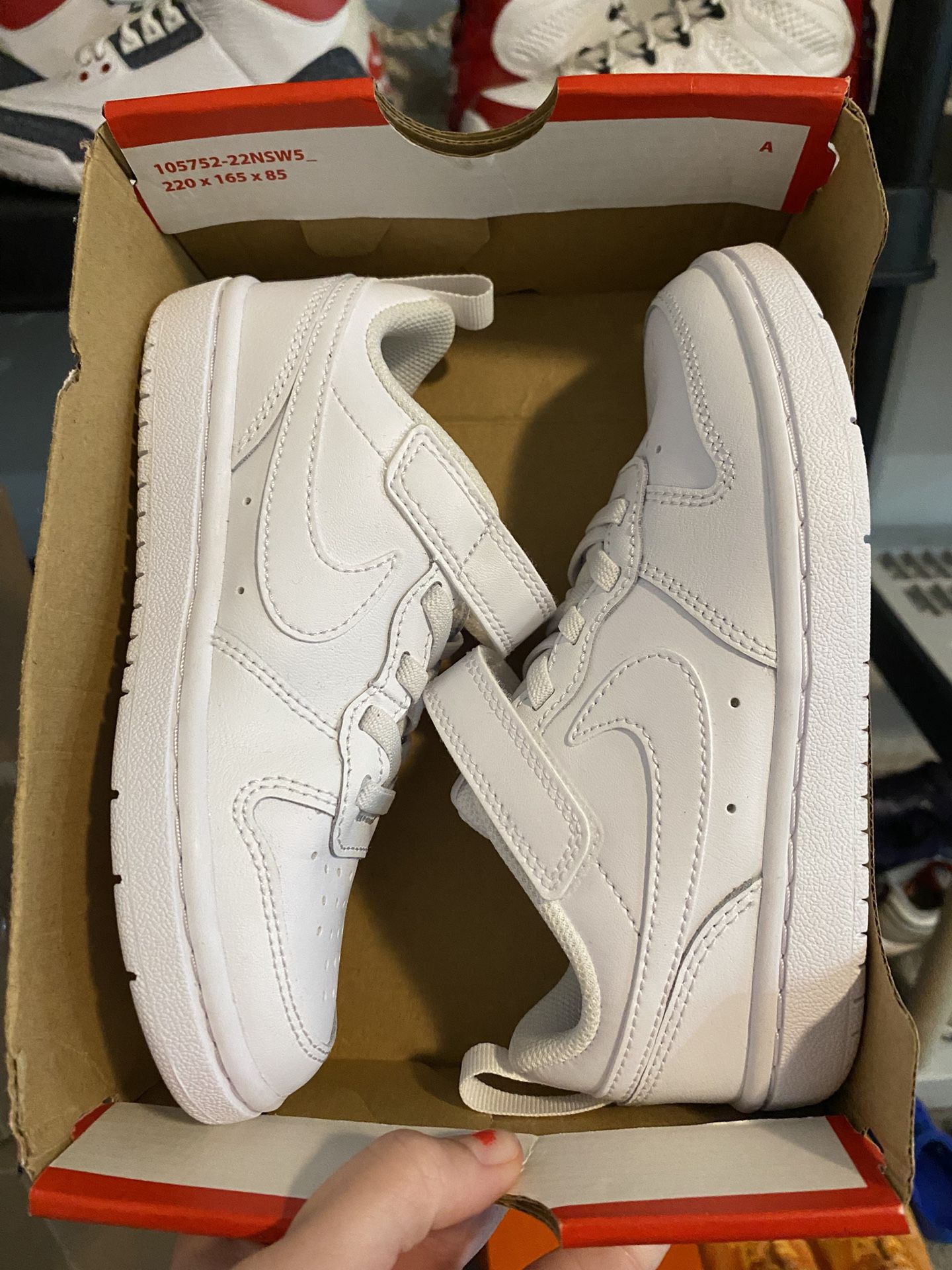 (BRAND NEW)Nike Court Borough Low 2 PSV White size 12c
