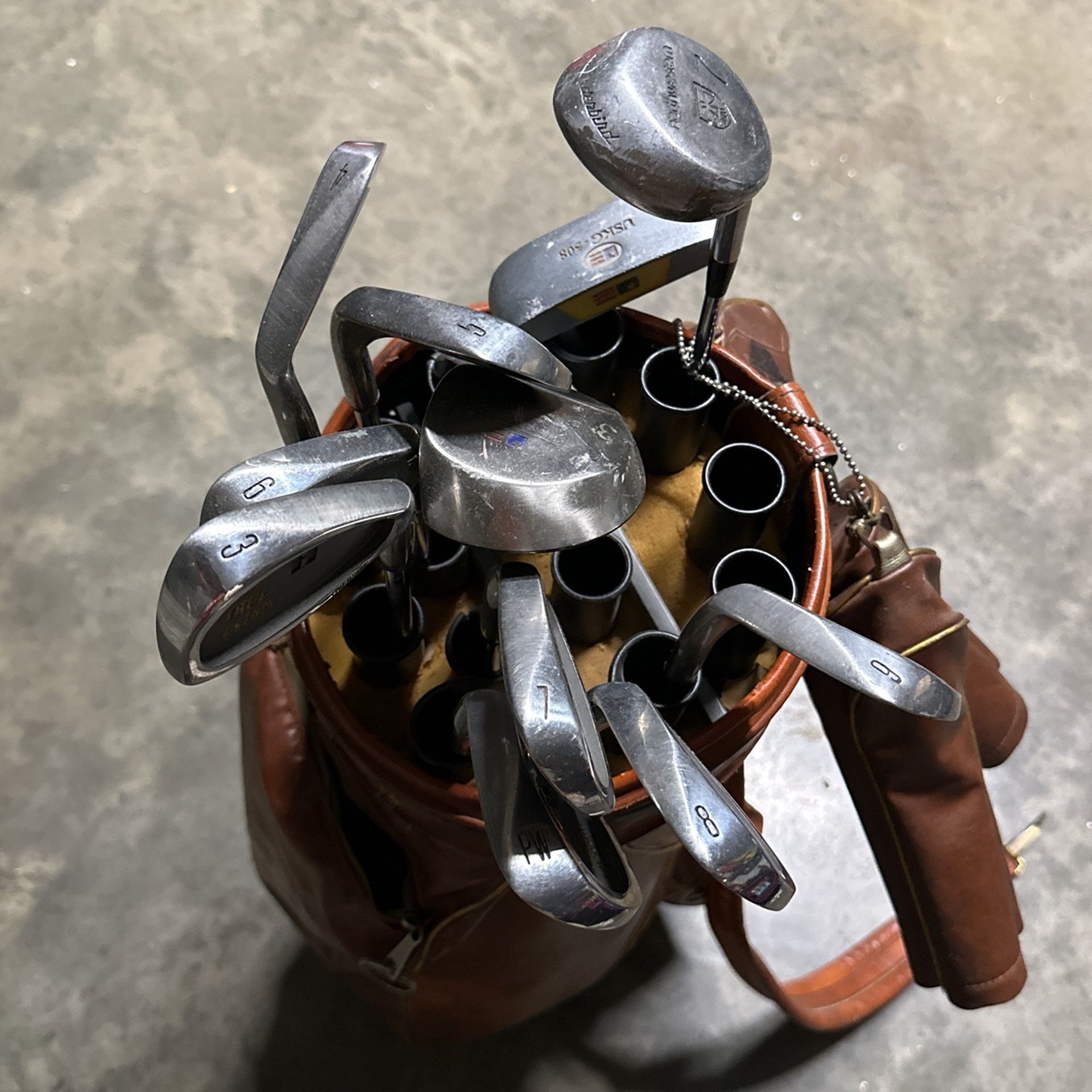 Golf Clubs And Bag