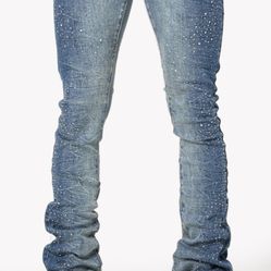 Guapi Jeans Acid Blue Starry Sky Denim
