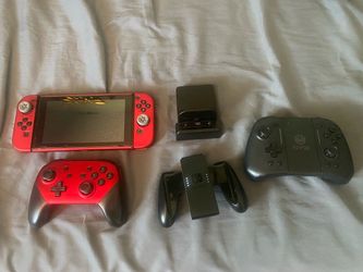 Nintendo Switch 1 in Grey with Accessories