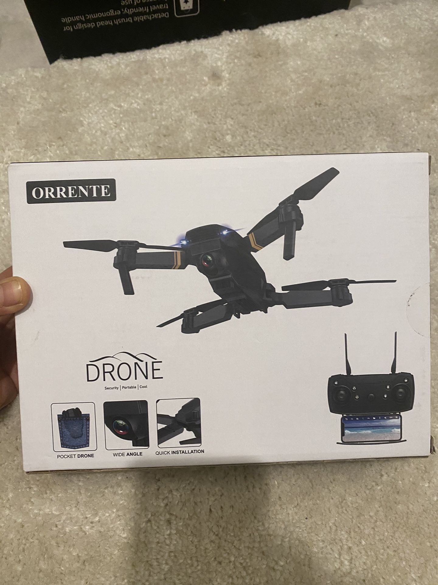 Quadcopter Drone with Camera Live Video, EACHINE E58 WiFi FPV Quadcopter with 120° FOV 720P HD Camera Foldable Drone RTF -25 mins Flight time, Altitu