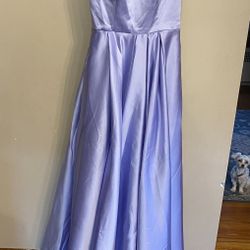 Lavender Prom / Bridesmaid Dress