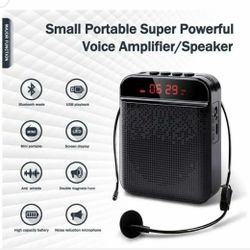 Portable Multi-Media Voice Amplifier