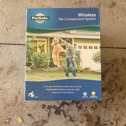 Wireless Pet Containment System 