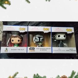 Funko Pop X Hallmark Tree Ornaments