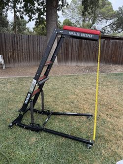 Traxion 3-100 Foldable Topside Creeper and Traxion 3-102 Tool Tray