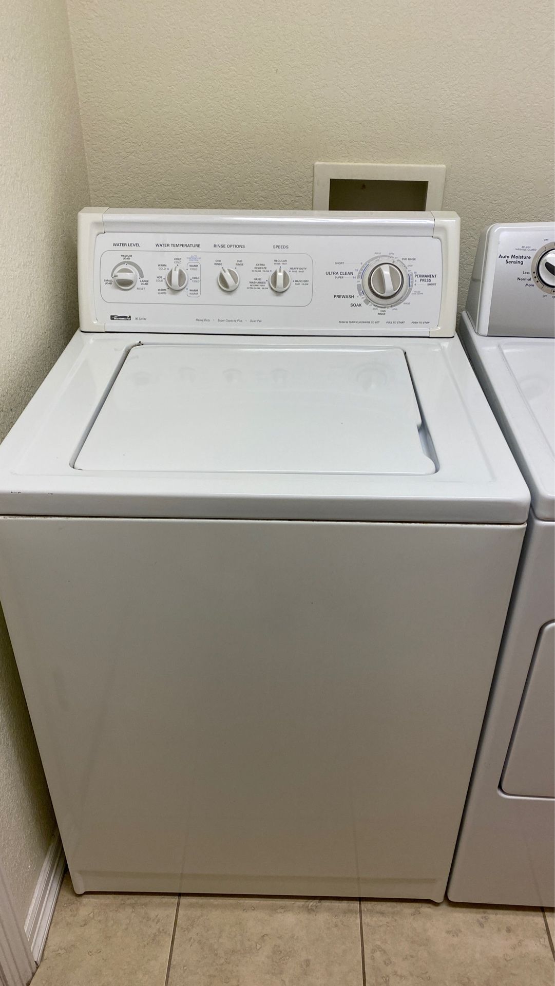 Kenmore Washer & Dryer