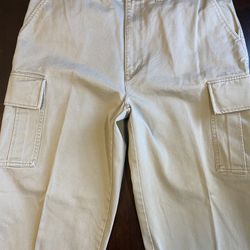 Mens Authentic Outfitters Cargo Pants Sz 38x32