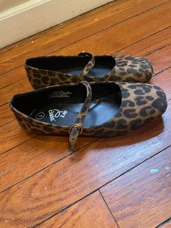 Leopard Print Mary Jane’s 
