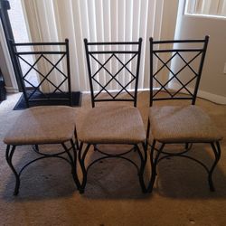 Set Of 3 Dining Chairs