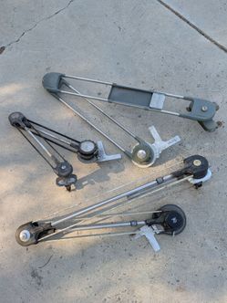 Vintage Set of 3 Drafting Machines K+E Paragon Mutoh Vemco Industrial