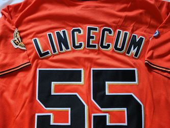 San Francisco Giants Tim Lincecum 2010 World Series Men's Jersey